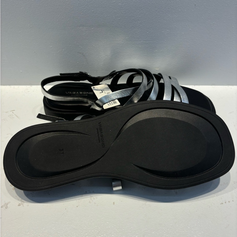 Vagabond Shoemakers Connie Strappy Sandal Silver  37 - Picture 7 of 7